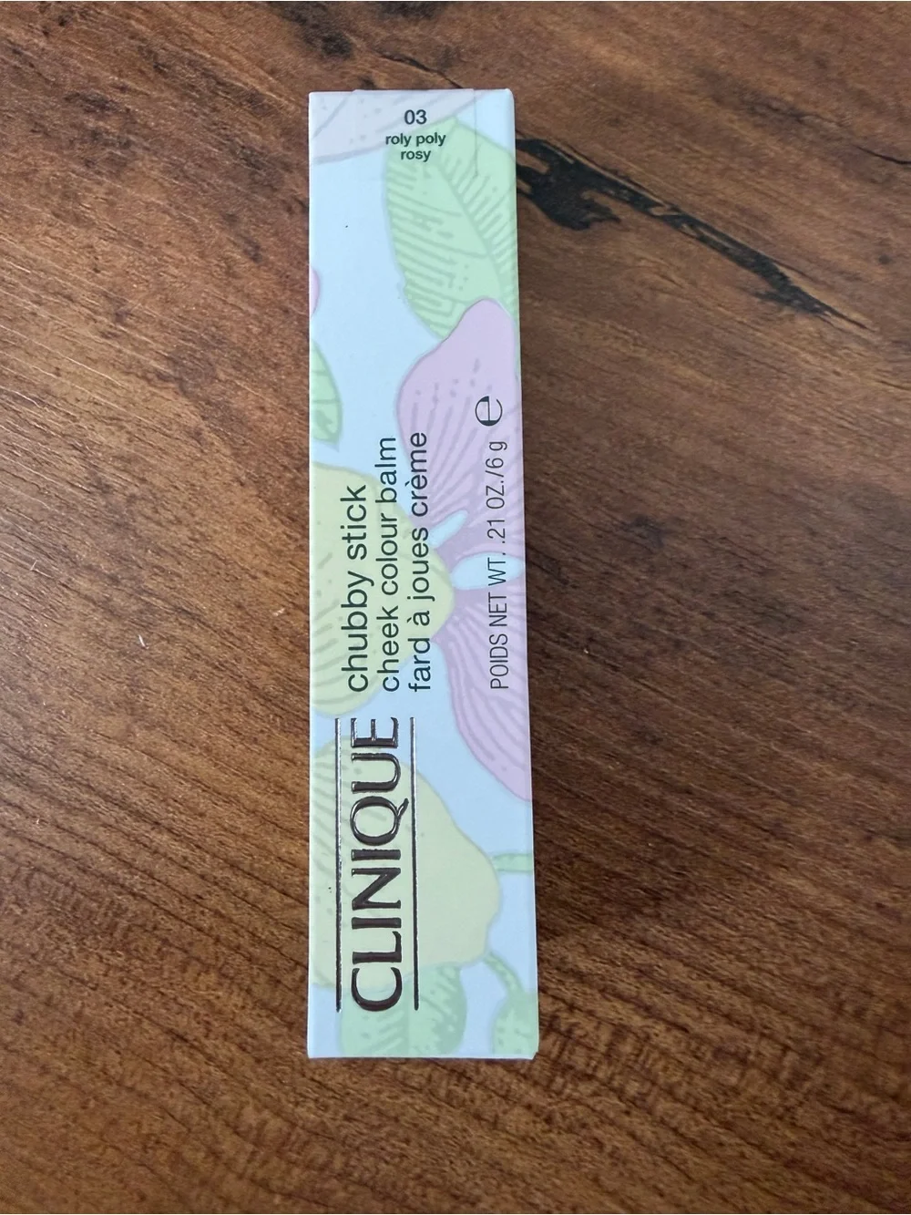Clinique Chubby Stick Cheek Colour Balm in Roly Poly Rose, BNIB!